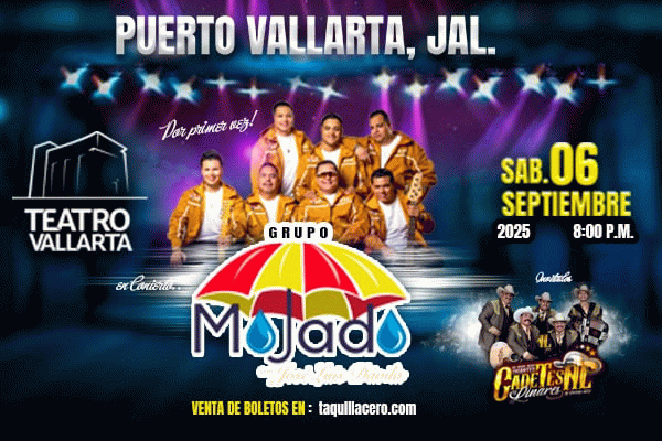 GRUPO MOJADO EN CONCIERTO